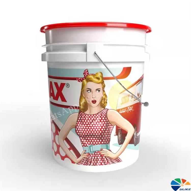 heat transfer film for round bucket