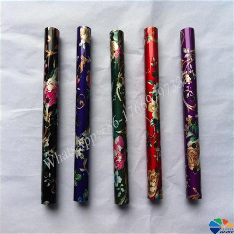 aluminum heat transfer film reflective heat transfer film ransparent background printing film foil paper sticker hologram heat printing foil for metallic bicycle pump inflator trekking poles biscuit box signature pen gel pen metal pen barrel