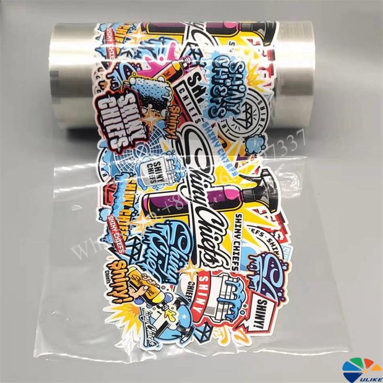 thermal transer label film sticker for stationery metal pencil box writing case