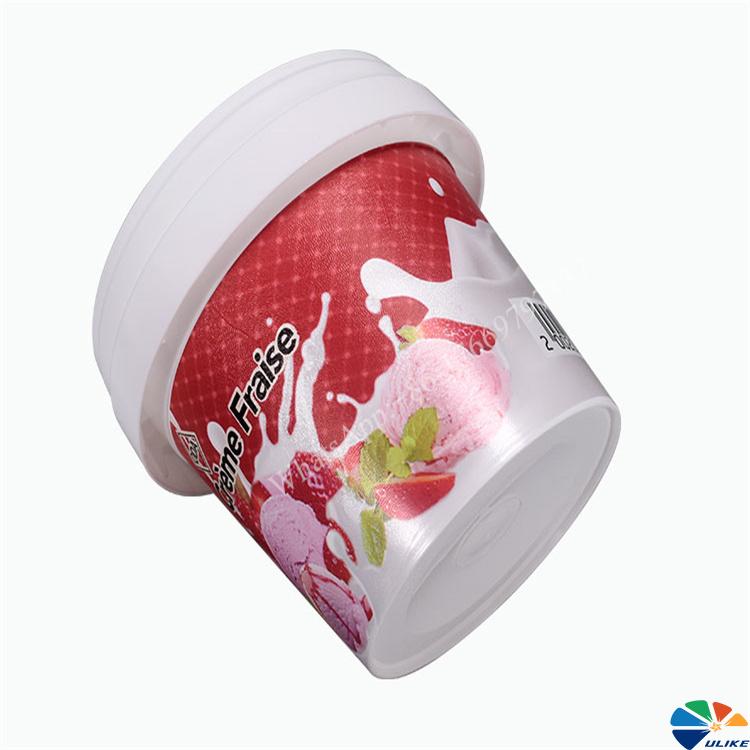 Label In Packaging Label For Thermoplastic Plastic Cup Plastic Jam Container