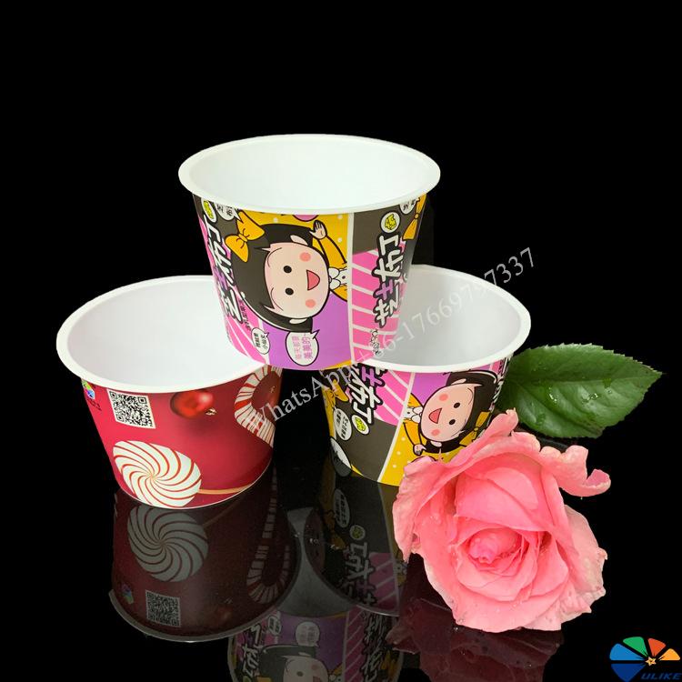 In Mold Label In Packaging Label For Thermoplastic Plastic Cup Plastic Jam Container