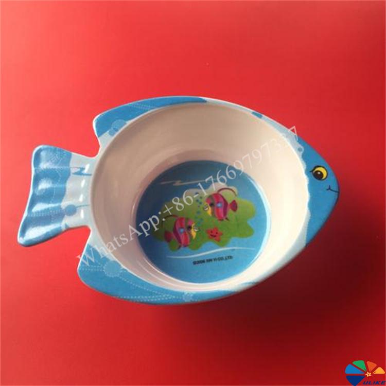 In Mold Round/Clear Stickers For Plastic Wash Basin Plastic Bowl plate