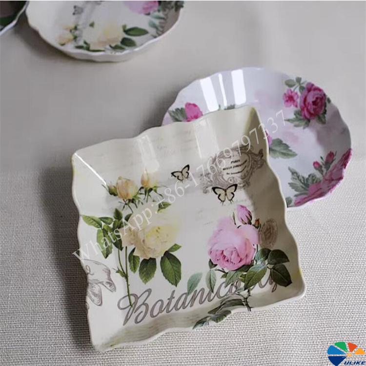 Inner Film Label For Plastic Wash Basin Plastic Bowl plate tray kitchen plastic spoon Fruit tray tea tray