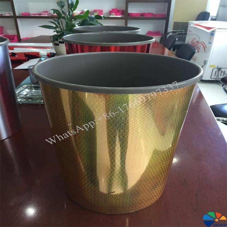 Injection in-mold labeling For Plastic Dustbin Trash Gabage Can Ash Bin Waste Bin Waste Container