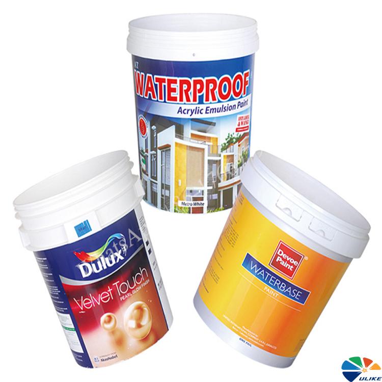 IML labels For Paint bucket Paint bucket coating paint bucket barrel tube jeg container