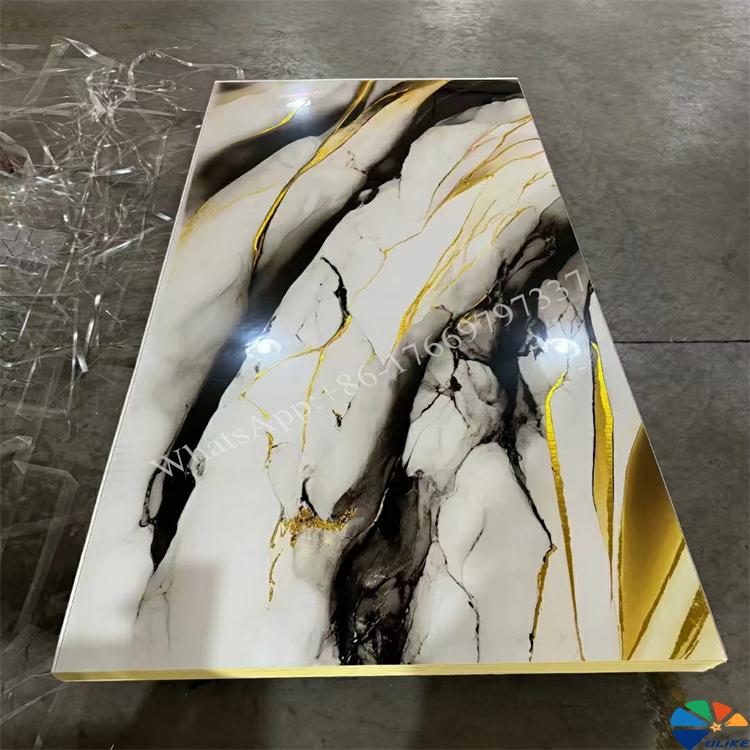 pet uv marble sheet hot stamping foil