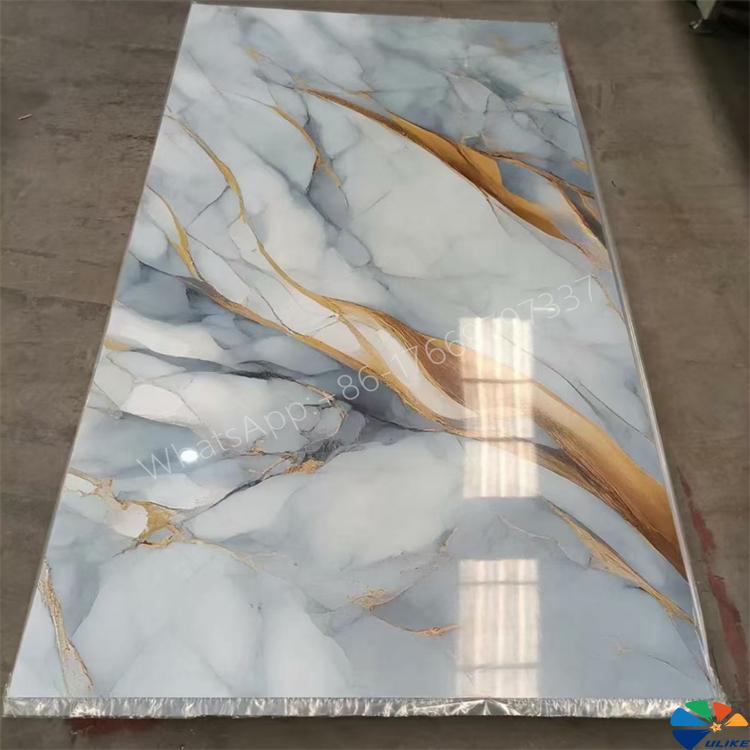 pet uv marble sheet hot stamping foil