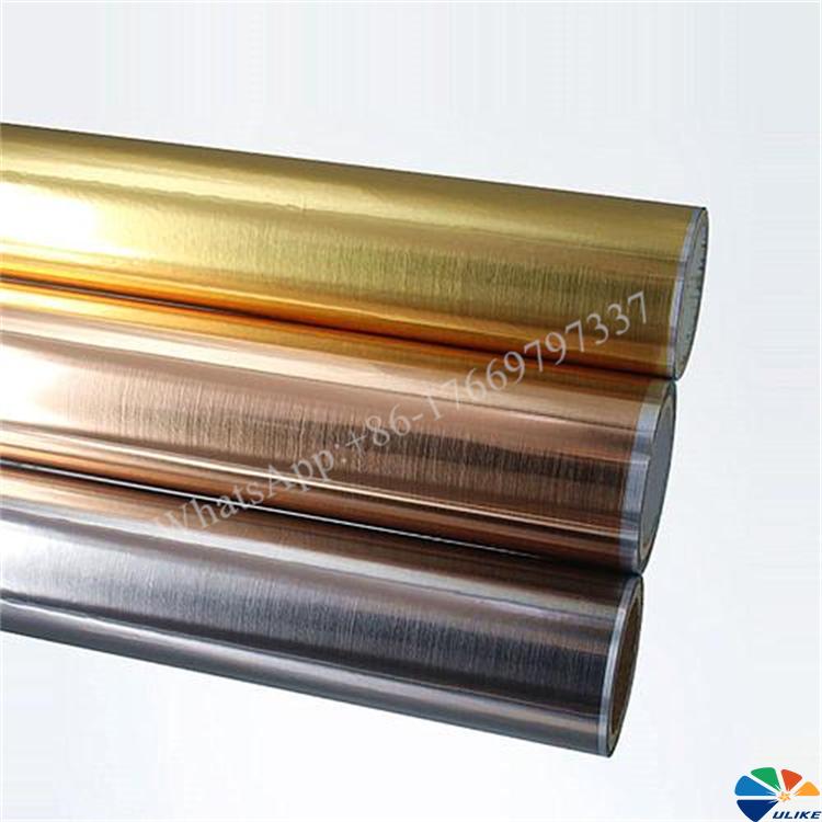 Metallic Hot Stamping Foil For PVC ABS MDF