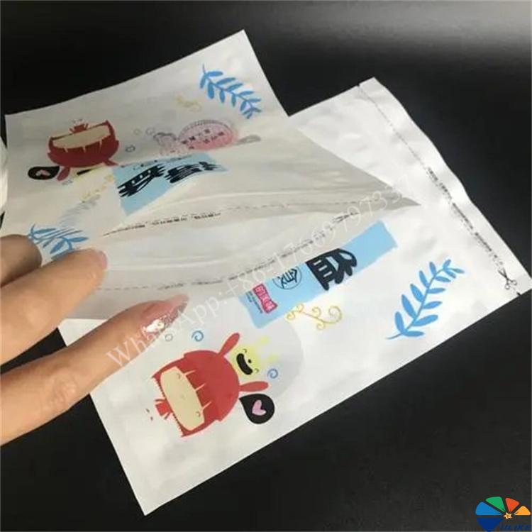 self-standing zipper bags eight-side seal bags stand-up bags wallet bags professional manufacturer of plastic packaging bags in China