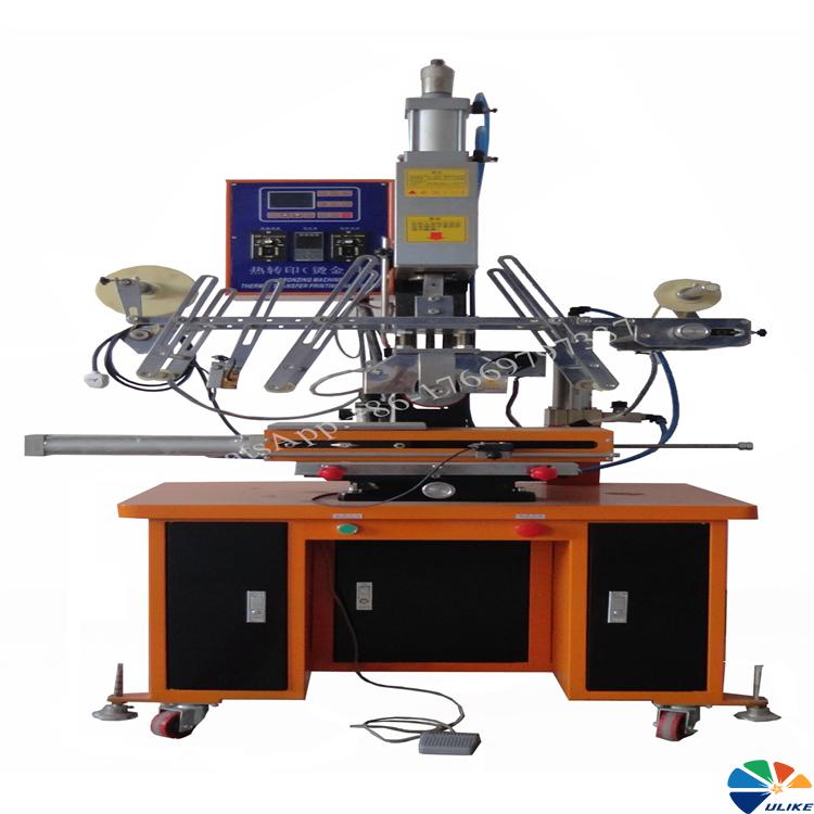 hot stamping machine for flat and curved product