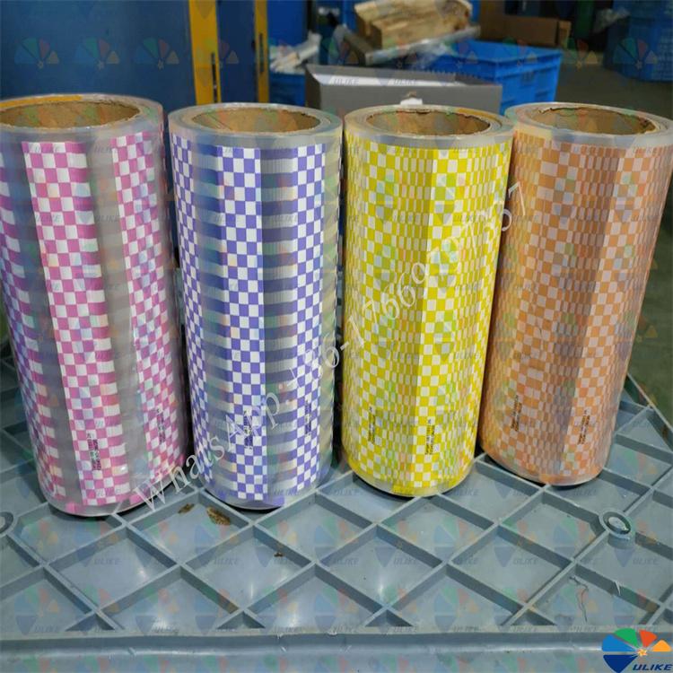 Laser heat transfer film, Continuous heat transfer film, Bright gold heat transfer film, Bright silver heat transfer film, Laser heat transfer film for daily use, Heat transfer film for daily use, Thermal transfer film for daily use, Thermal transfer film for food grade daily necessities, Barrel type metal heat transfer film, Barrel laser heat transfer film, Stationery heat transfer film, Matte heat transfer film, Fluorescent heat transfer film, heat transfer film effect,