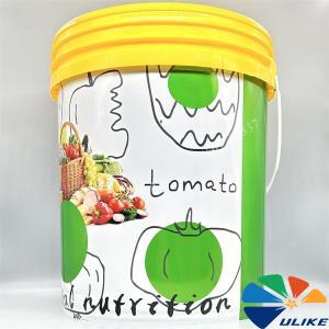 In Mold Label For Fertilizer Bucket